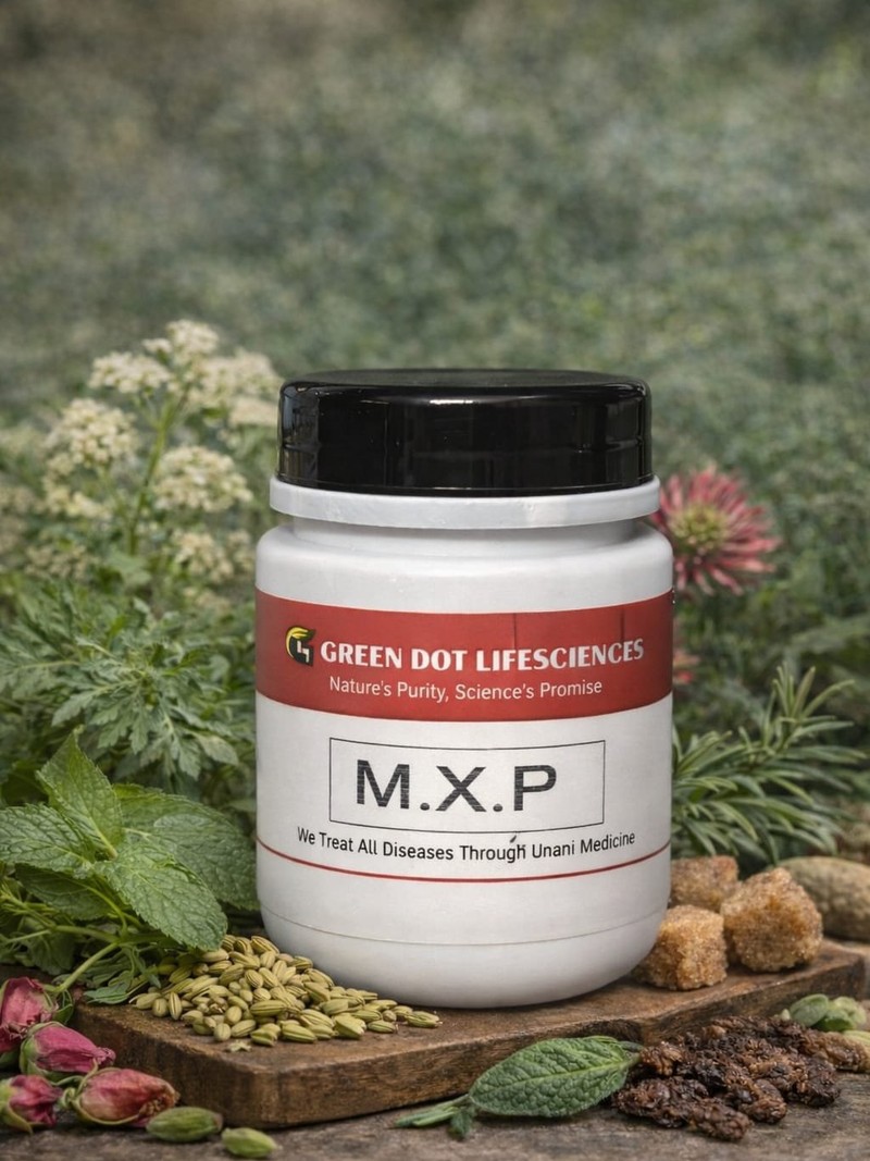 M.X.P Helps Restore Stamina and Vitality · Green Dot Lifesciences